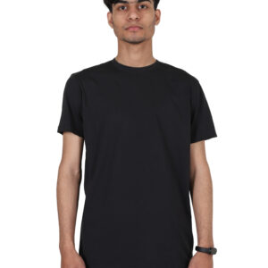Black single Jersey cotton T-Shirt