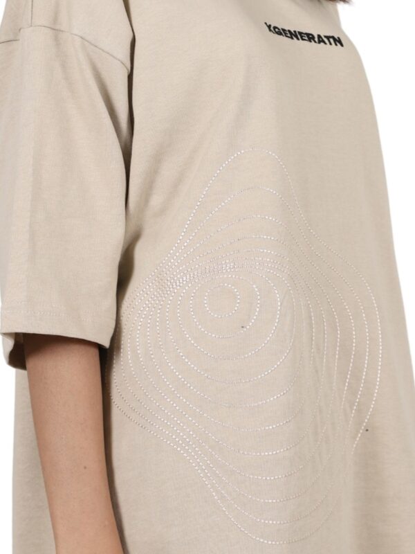 Embroidered crew neck t-shirt - Image 4